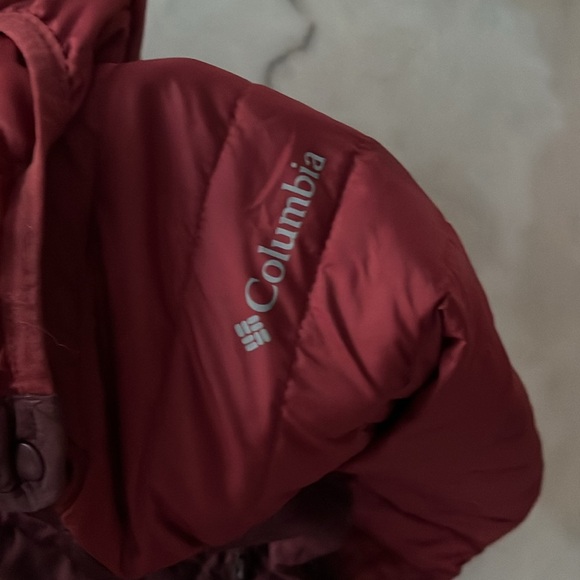 Columbia Powder Lite Omni-heat Insulated Anorak Malbec Thermal Jacket Sz M NWOT - Picture 8 of 16